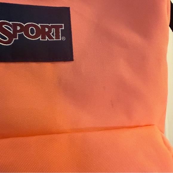 New! JANSPORT Superbreak Backpack Coral/Orange - Picture 2 of 7